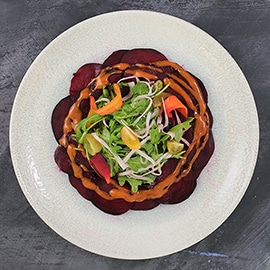 Beetroot carpaccio